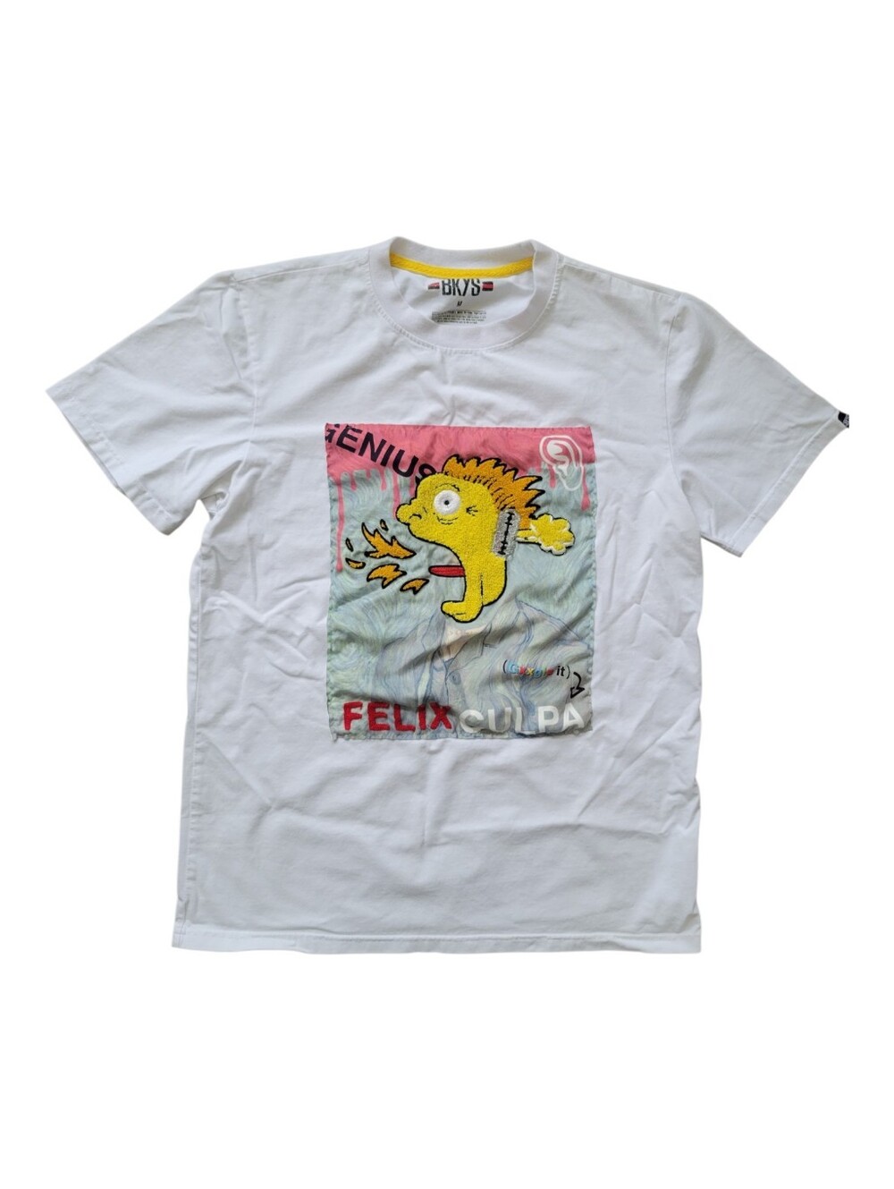 BKYS Black Keys Felix Culpa Vincent Van Gogh Art T Shirt Parody Kitsxh Mens MD